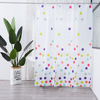 Colored Dots Style Peva Shower Curtain