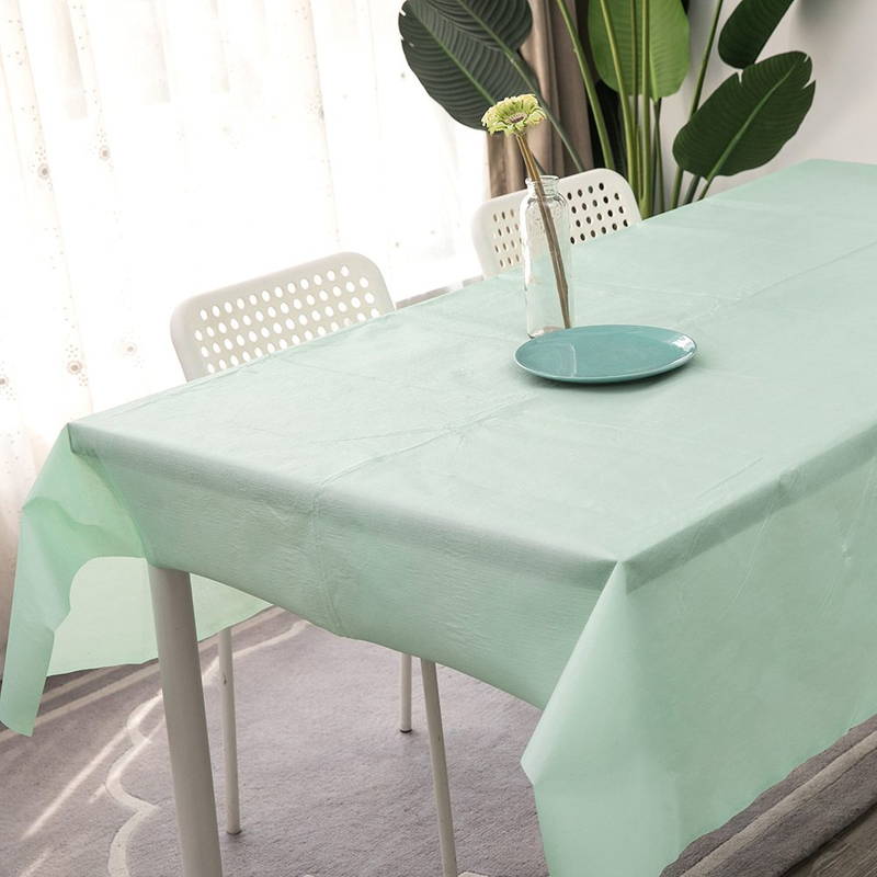 Single Compound Flannel Tablecloth Solid