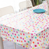 Dot Pattern Pe Table Cover for Party