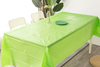 Lemon Green Color Pe Table Cover