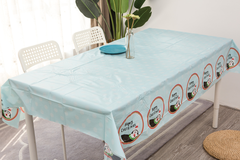 Christmas Series Table Cover Printed Cartoon