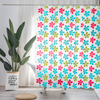 Flower Style Printing Peva Shower Curtain