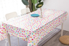 Dot Pattern Pe Table Cover for Party