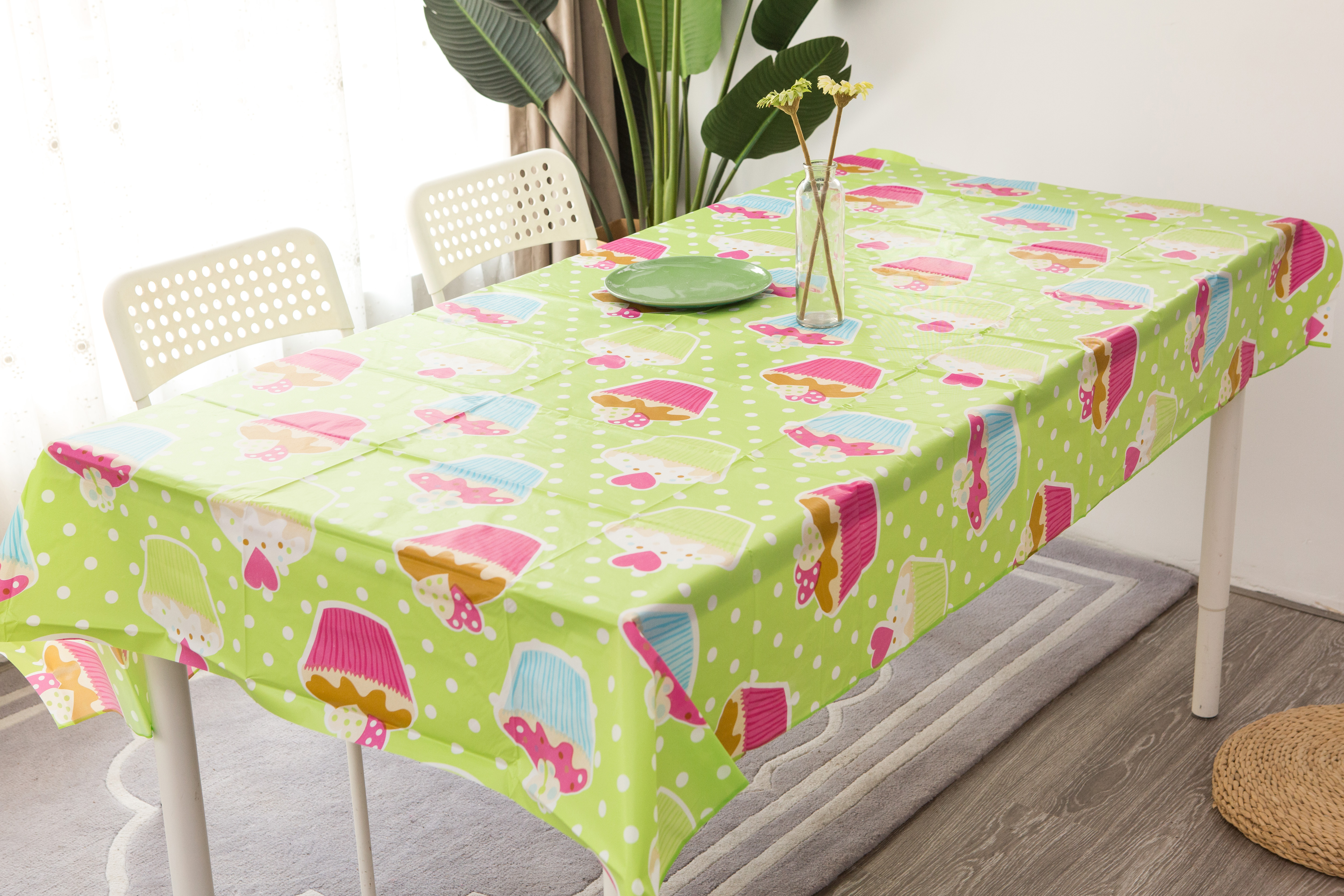 Christmas Series Table Cover Printed Cartoon Pattern