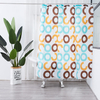 Printing Circle Peva Shower Curtain