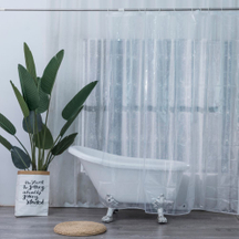 PVC Transparent Shower Curtain