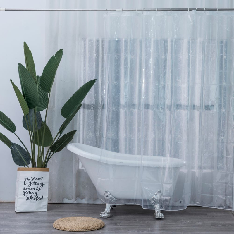 PVC Transparent Shower Curtain