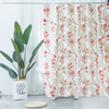 Plum Blossom Style Printing Peva Shower Curtain