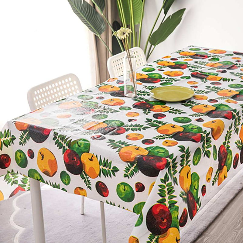 Single Compound Flannel Tablecloth Printing Fruit