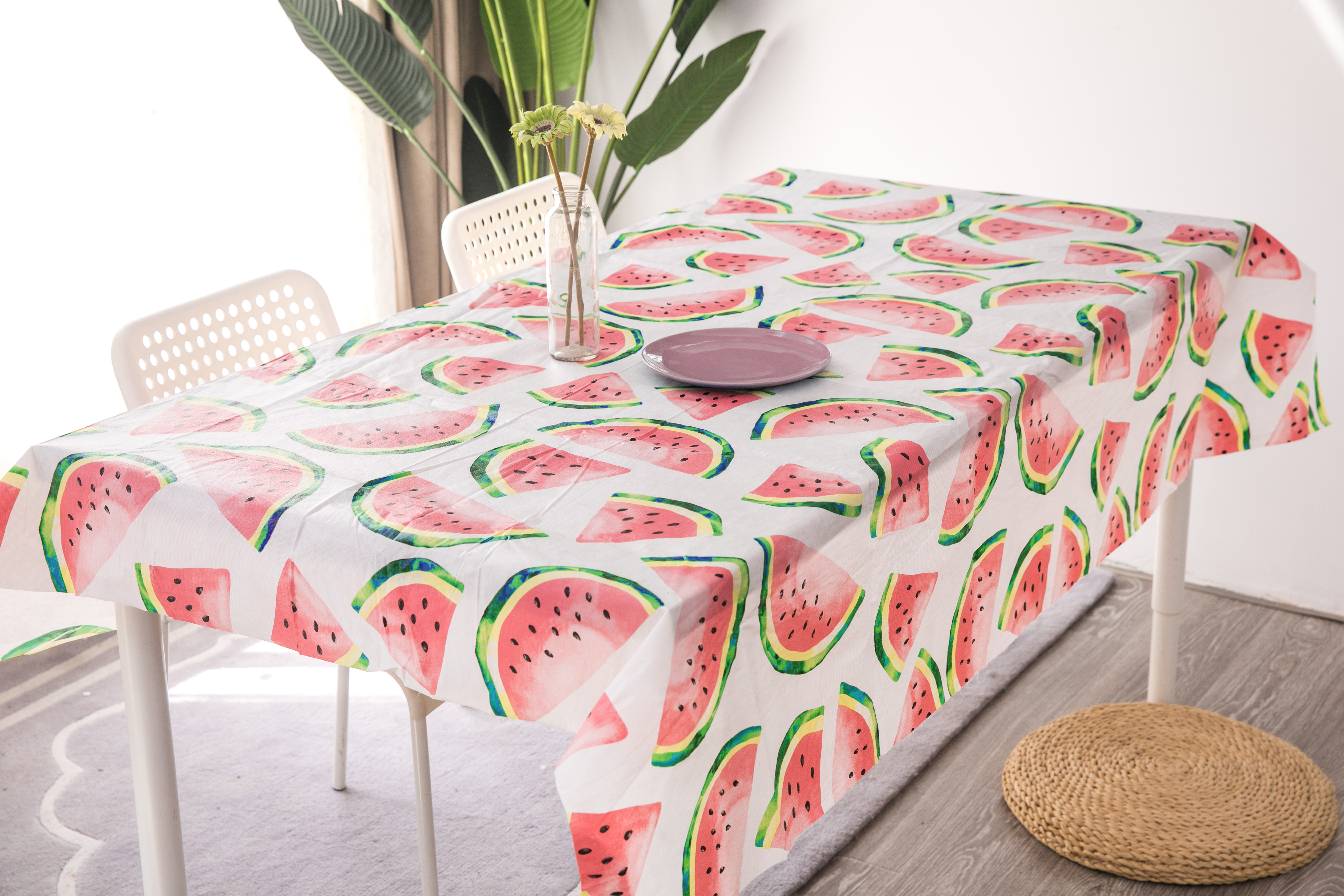 Single Compound Flannel Tablecloth Printing Fruit