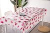 Valentine's Day Series Printing Table Cover Flower Pattern
