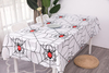 Halloween Series Table Cover Printed Spider Web