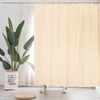 Peva Solid Color Shower Curtain