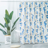 Plum Blossom Style Printing Peva Shower Curtain
