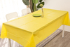Yellow Color Pe Table Cover
