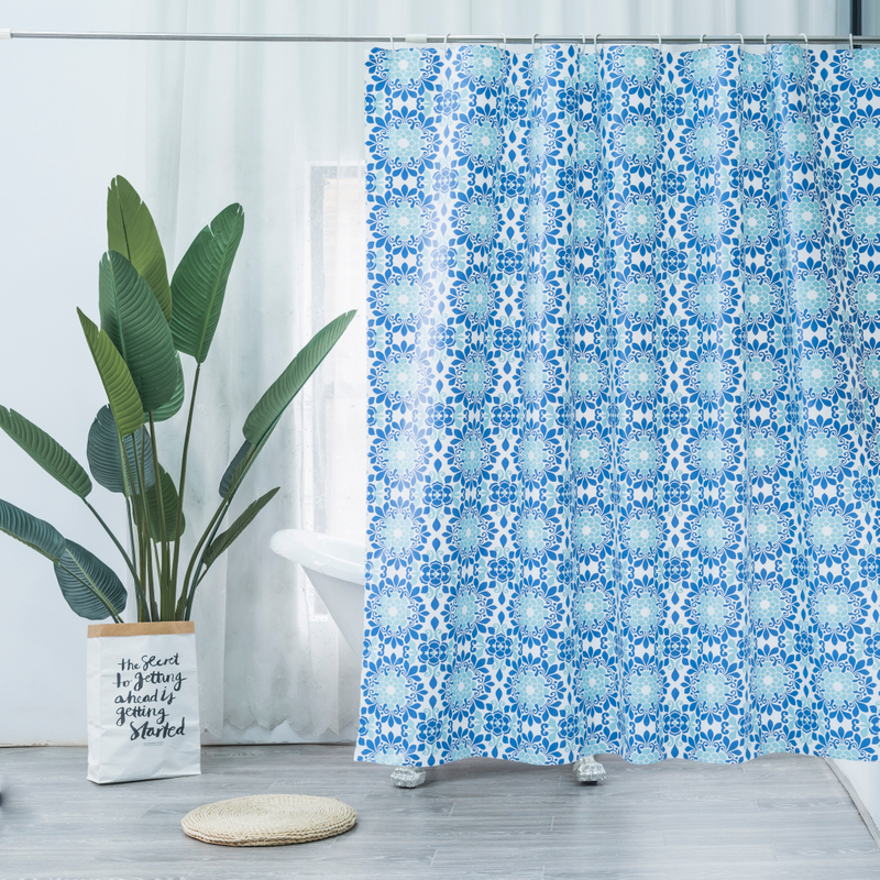  Style Printing Peva Shower Curtain