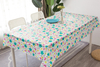  Pe Printed Flower Table Cover for Party