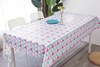  Pe Triangle Pattern Table Cover for Party