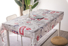  Peva Tablecloth With Flannel Back Style Pattern