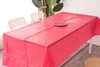 Red Color Pe Table Cover