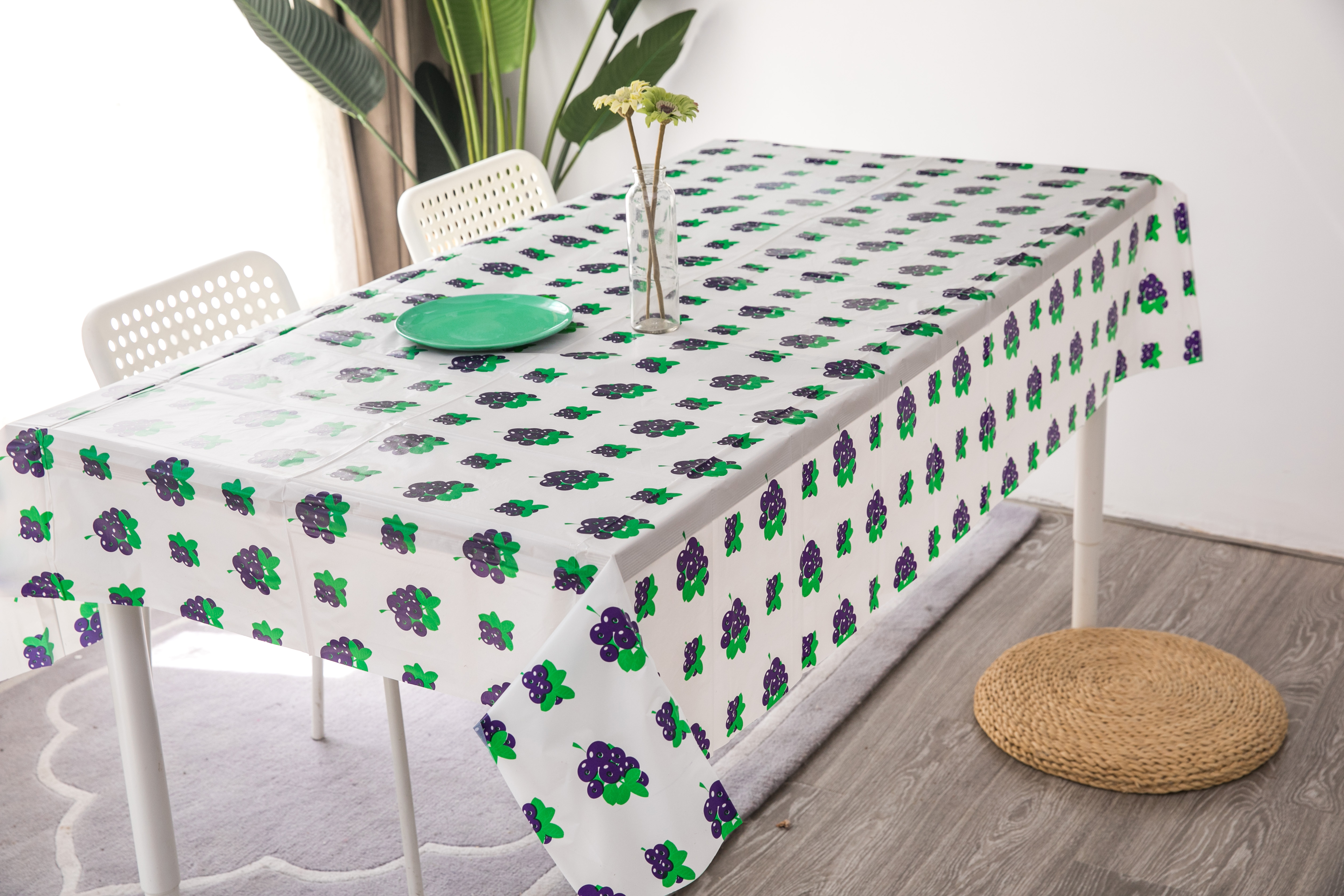 Single Compound Flannel Tablecloth Printing Fruit